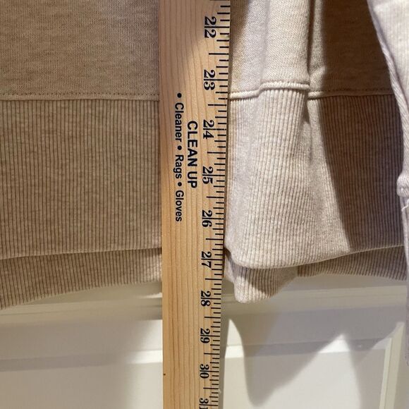 Time And Tru Crew neck Sweatshirt Women’s Size XXL 20 NEW Beige - Picture 7 of 9